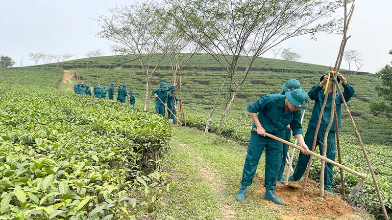 Trung Giáp xây dựng điểm du lịch quảng bá hình ảnh